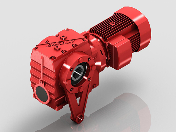 S系列斜齿轮蜗轮减速机(带扭力臂)